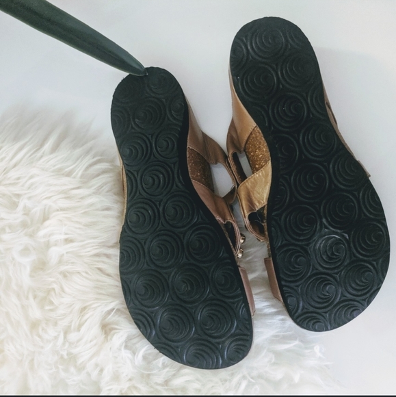 Festival Cork Comfort Sandals 8 39 Bling Vacation - Picture 2 of 8